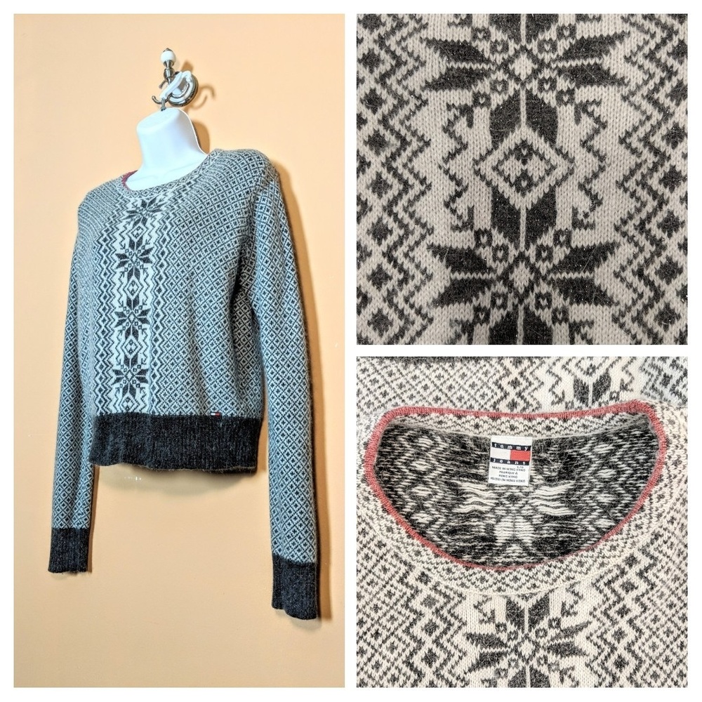*PRICE DROP*Tommy Hilfiger Angora Rabbit Sweater